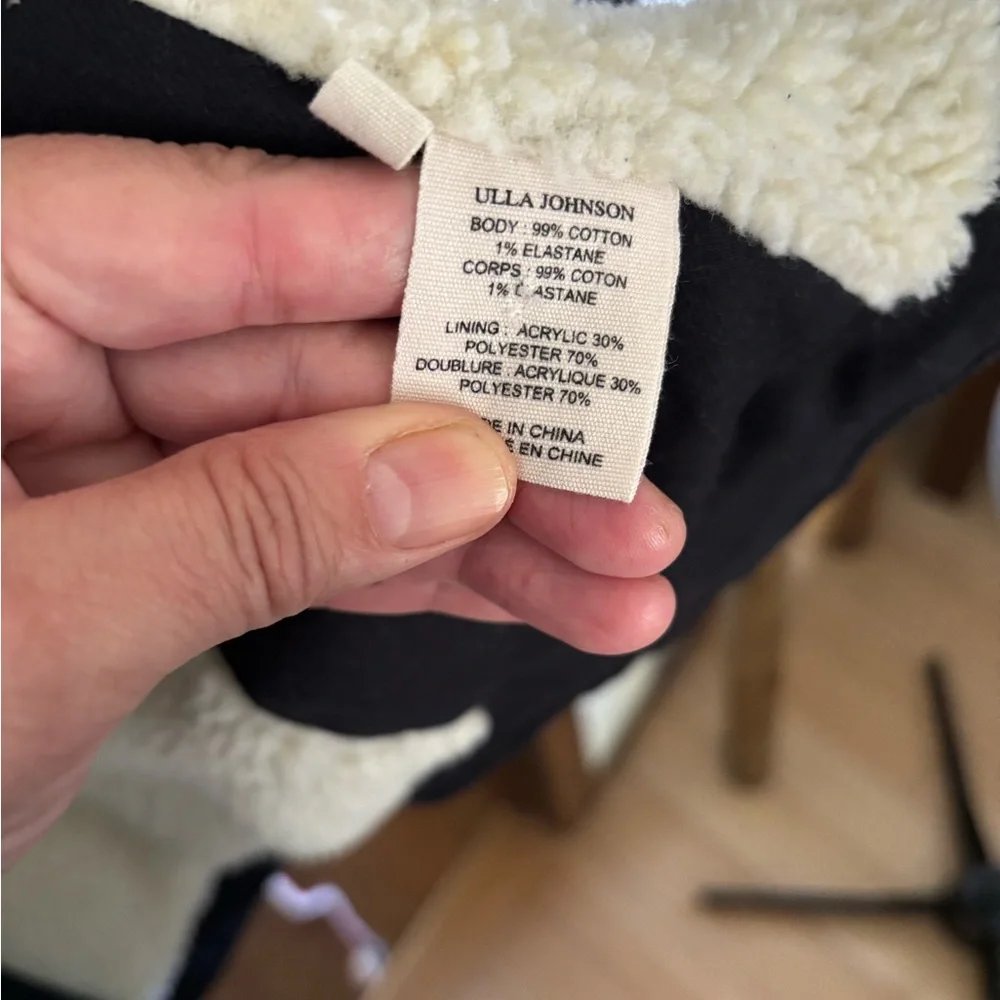 VGUC PUNCHY Ulla Johnson Corbett Insulated Utility Jacket US L - Picture 5 of 8